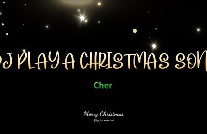 christmasdave - DJ Play A Christmas Song by Cher