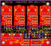 davidavd 4 Way Isolated DMX Splitter PC736.png
