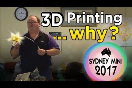 Sydney Mini 2017 - 3D Printing ...why?