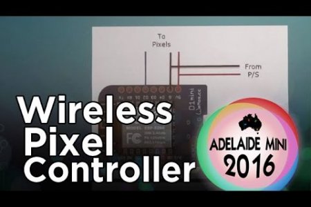Adelaide Mini 2016 - ESP8266 WiFi Pixel Controller