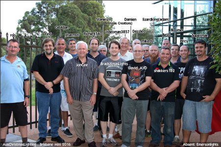 2016 Brisbane Mini attendees