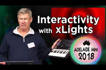 Light show interactivity with a midi keyboard - 2018 Adelaide Mini