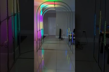 Programmable LED tunnel - Tetris