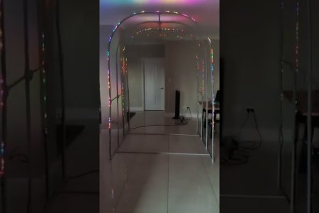 Programmable LED tunnel - Fireworks