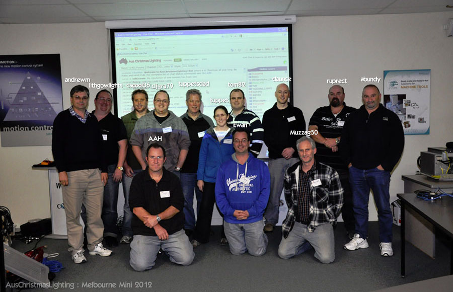 2012 Melbourne Mini attendees