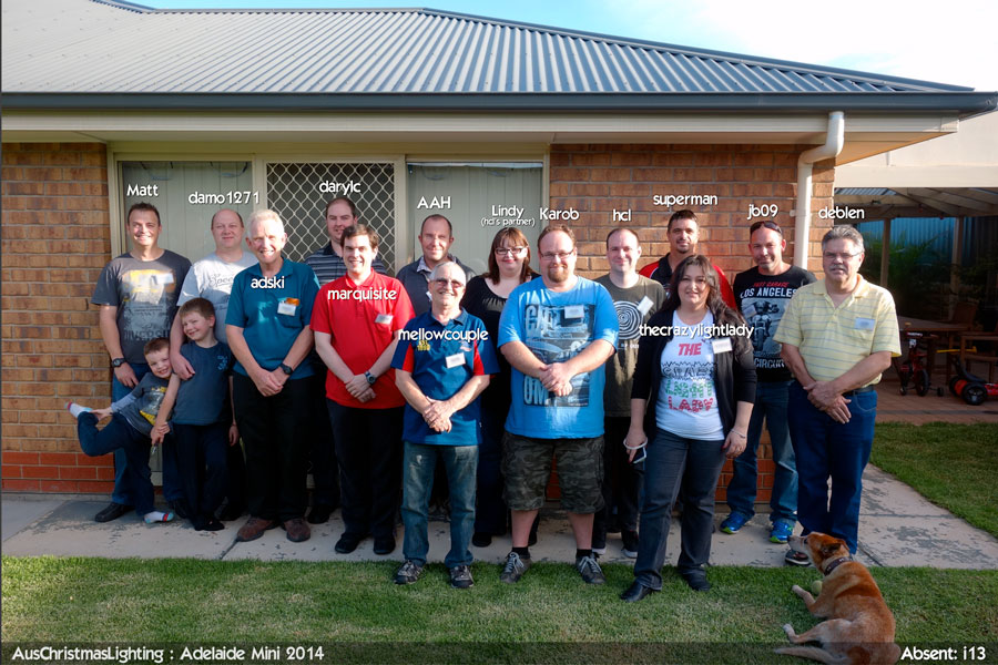 2014 Adelaide Mini attendees