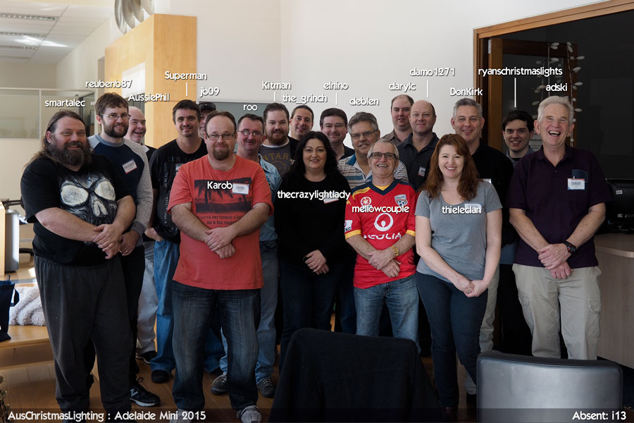 2015 Adelaide Mini attendees