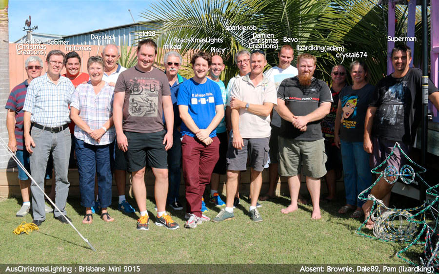 2015 Brisbane Mini attendees