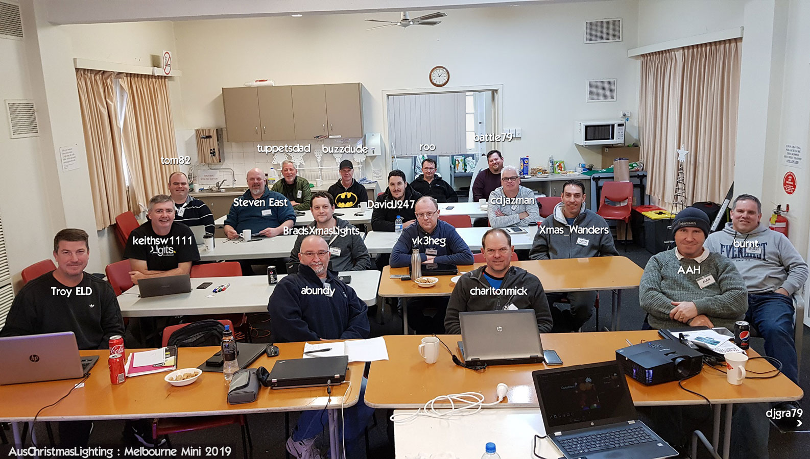 2019 Melbourne Mini attendees