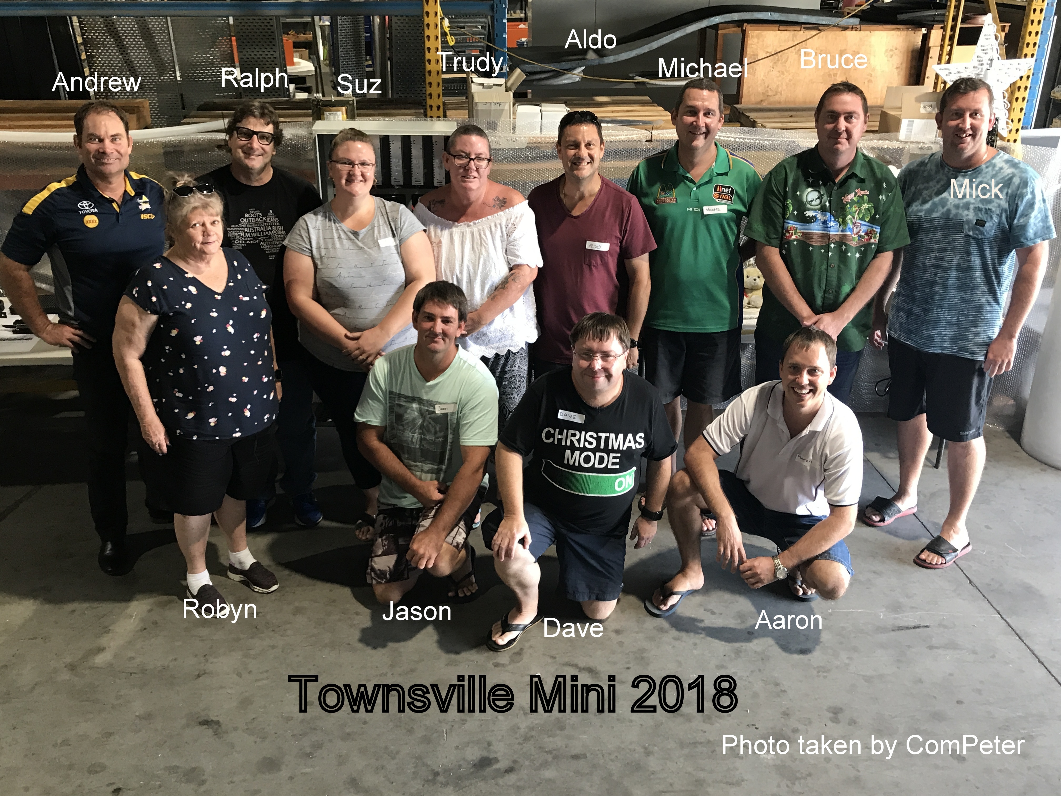 Townsville Mini 2018 Group Photo