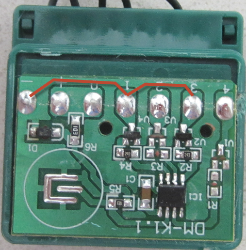 Memory hack for new 2-wire LED Christmas fairy light controller. 